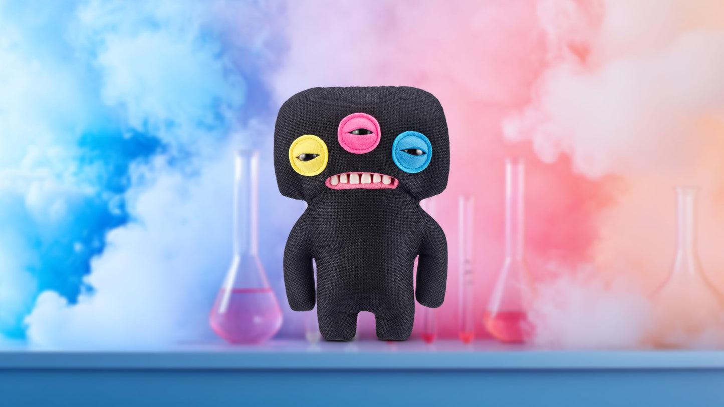 Fuggler Laboratory Misfits by ZURU Funny Ugly Monster, Plush, Collectible, Silly, Toy (Annoyed Alien)