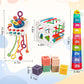 Montessori Baby Toys 6-12-18 Months, Infant Pull String Stacking Cups Shape Sorter Blocks Toy 6 7 8 9 10 11 12 M+ Sensory Development Learning Toy 6-9 9-12 Months Birthday Gift For 1 Year Old Boy Girl