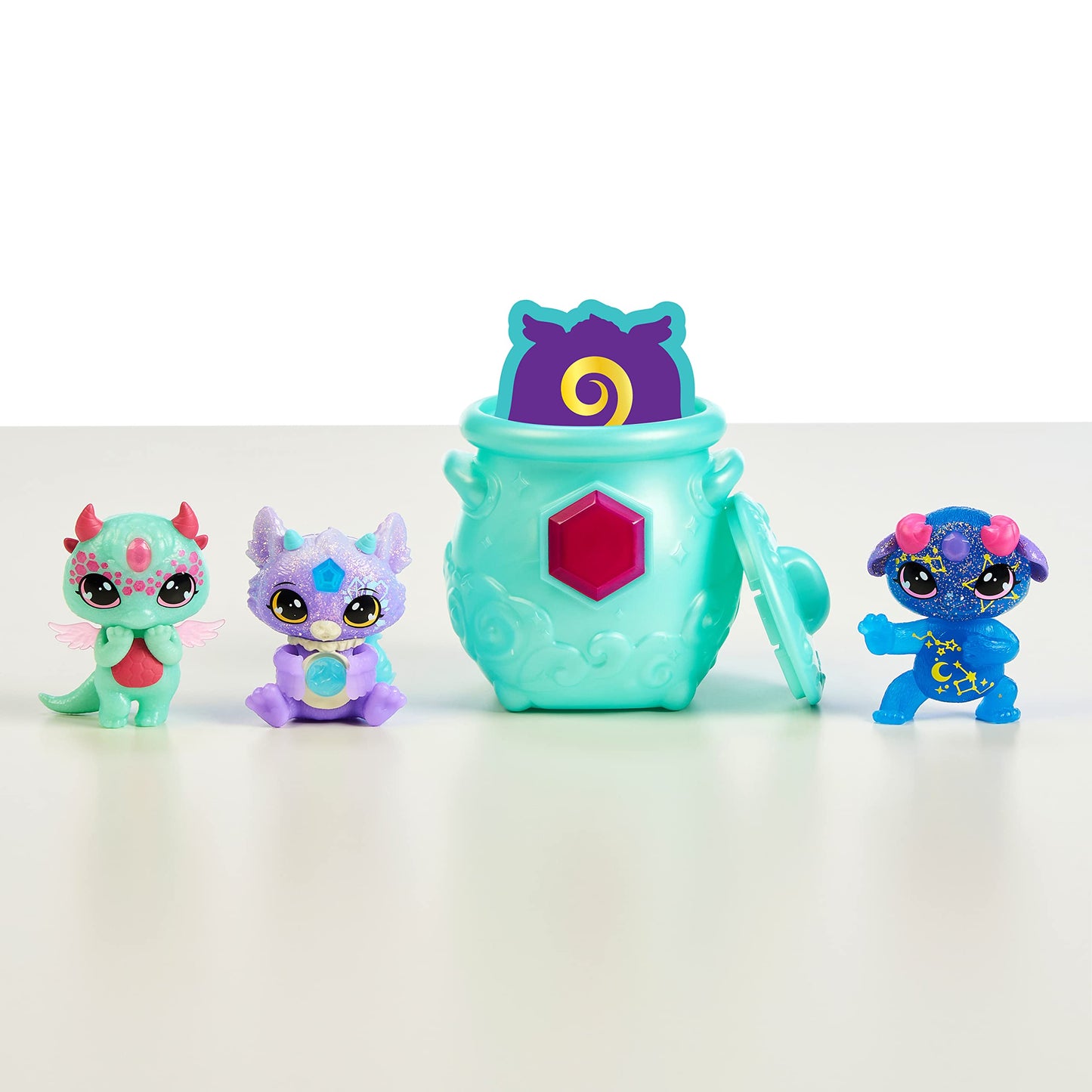 Magic Mixies Mixlings Shimmer Magic Mega 4 Pack, Magic Wand Reveals Magic Power, Powers Unleashed Series, For Kids Aged 5 And Up, Multicolor (14692)