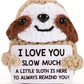Mbl Boyfriend Girlfriend Wife Husband Gifts, I Love You Sloth Much - Handmade Funny Cute Small Sloth For Couple Fiance Wife Husb