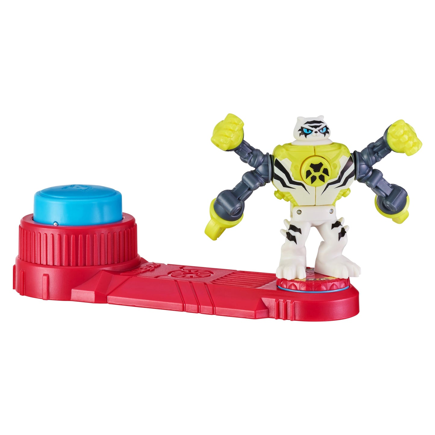 Legends of Akedo Beast Strike Battling Giant White Paw. Mini Battling Warriors. protective covering Explodes Off During Battle. Ready  Fight  Split Strike. Small