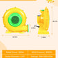 Step4Fun Bounce House Air Blower for Inflatables, 480 Watt ETL Certified Electric Blower, Perfect for Inflatable Bounce House Wa