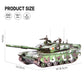Piececool Metal 3D Puzzles For Adults Or Teens, Military Tank T-90A Diy 3D Metal Model Building Projects Kits Brain Teaser Puzzle - Great Gift Idea,150 Pcs