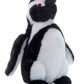 The Petting Zoo African Blackfoot Penguin Plush Toy, 9 Inch White Stuffed Animal for Kids, Model 319009