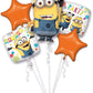 Amscan 3614901 Set Despicable Me Minions Foil Balloon