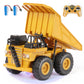 Funbud Remote Control Dump Truck for Boys Ages 6-12, RC Construction Vehicle Engineering Toys, Birthday Ideas for 7 8 9 10 11 Ye