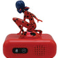 Lexibook - Miraculous Digital Alarm Clock With Night Light Snooze, Clock, Luminous Ladybug, Red Colour - Rl800Mi
