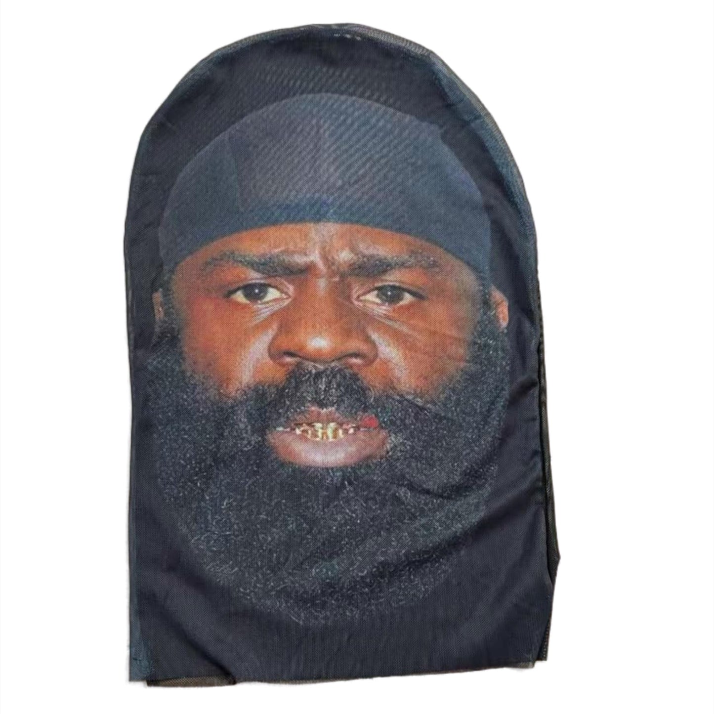Celebrity Pdiddy Face Mesh Mask, Realistic Rapper Face Sheisty Mask Head, Full Face Funny Baraklava Hat, Cosplay Prop (Kimboslic