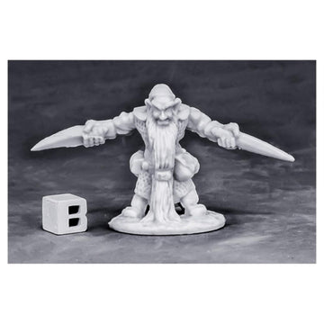 Mini - Reaper Bones 77574 Dwarf Royal Weaponmaster