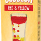 Red & Yellow Liquid Motion Bubbler