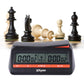 Xflyee Digital Chess Clock - Portable Timer with Bonus & Delayed Countdown, Red, Ideal for Board Games