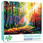MaxRenard Game Jigsaw Puzzle 1000 Pieces for mature-themed Scenery Gorgeous Forest Challenge Toy Pieces Fit Together Perfectly
