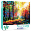 MaxRenard Game Jigsaw Puzzle 1000 Pieces for mature-themed Scenery Gorgeous Forest Challenge Toy Pieces Fit Together Perfectly