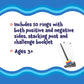 POPULAR PLAYTHINGS Magnetic Match Rings - STEM Learning Toy, Blue, Model 351, Metal, Fun Magnet Matching Game for Kids