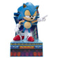 Sonic The Hedgehog 6” Collectible Action Figure - Multicolor Plastic Model 403942
