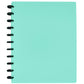 Eleven Discs Discbound Notebook, Letter Size, 1mm Poly Cover, Heavyweight Paper, 40 Margin Ruled Sheets (Mint)