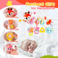 Car Seat Toys, Cute Deer Car Seat Toys For Babies 0-6 Months Boy, Stroller Toys With Crinkle, Teether, Music Box, Rattle, Bb Squ