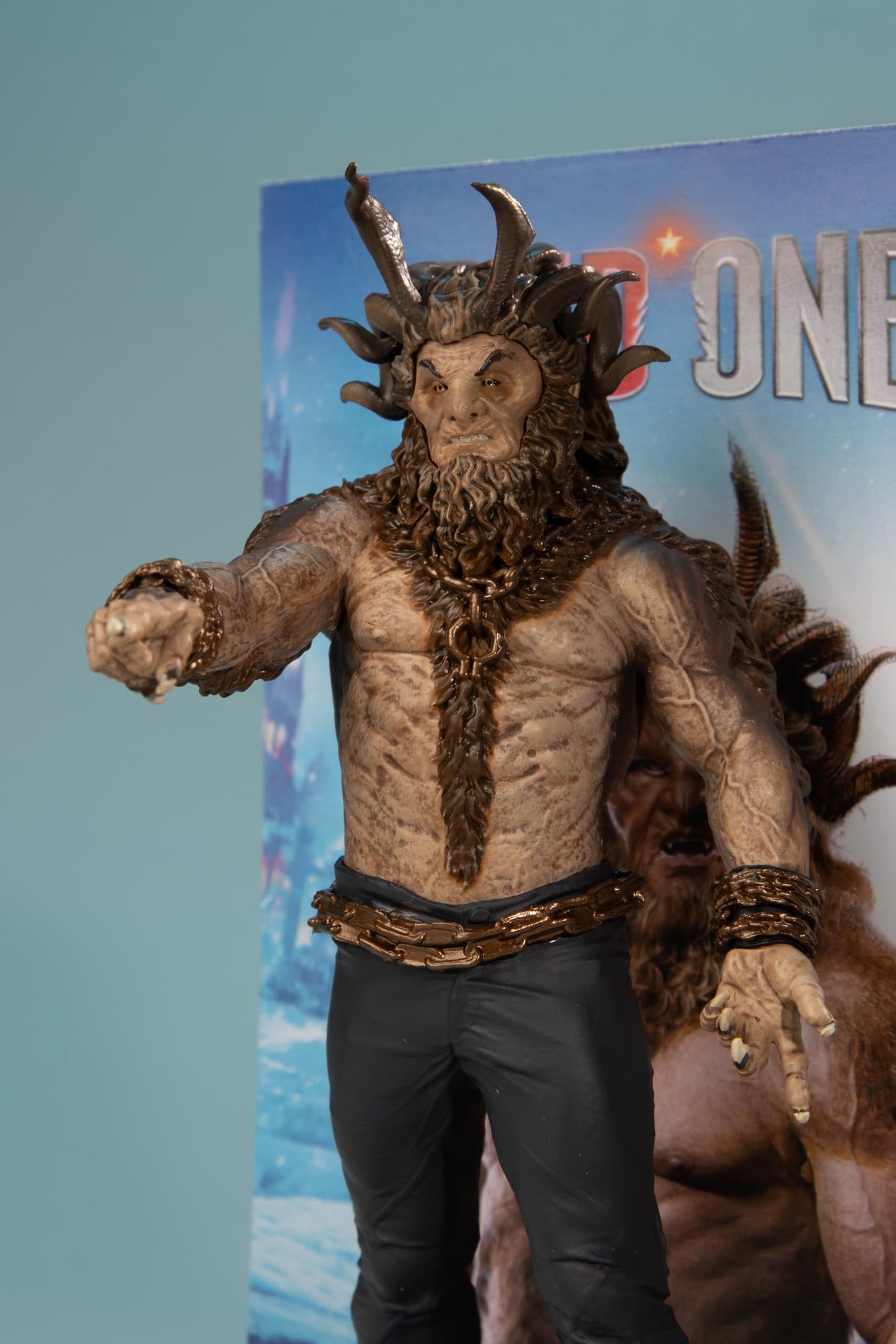 McFarlane Toys Red One Krampus 6in Posed Figure - Multicolor Plastic Collectible, Model 14058