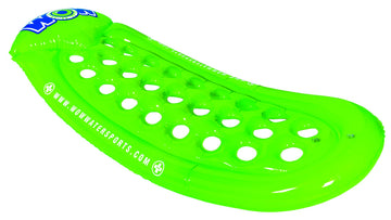 Wow Sports - Inflatable Green Lounger Pool Float - Pool Lounge For Kids & Adults - Great As A Float Raft For Tanning