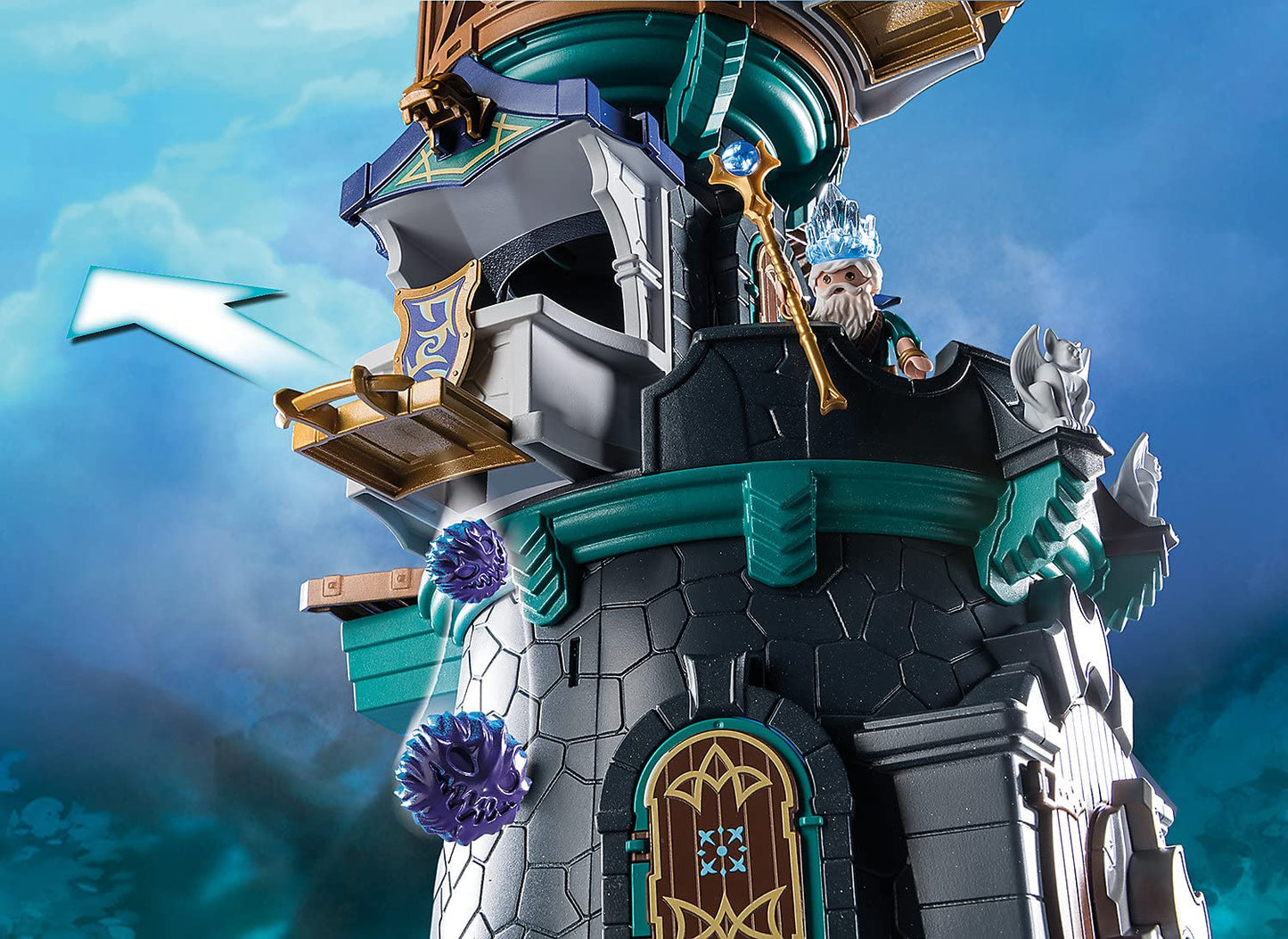 Playmobil Wizard Tower 70745 - Multicolor Plastic Playset, One Size