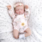 Bunadnes Reborn Baby Dolls  18 Inch Realistic Baby Dolls Sleeping Newborn Real Like Baby Doll with Weighted Soft Cloth Body for