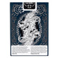 Bicycle Dragon Playing Cards,Blue