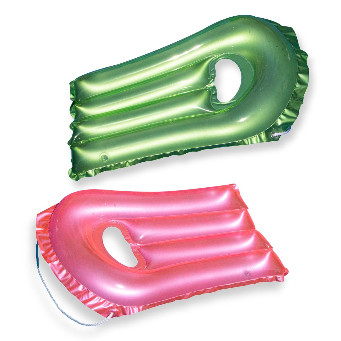 Swimline Sturdy See-Thru Surf Rider Pool Float Colors May Vary, 30'' X 22''