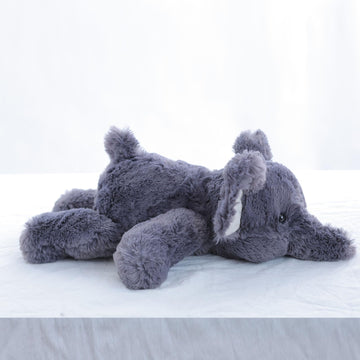 Elephant Stuffed Animal For Kids 15.7'' 1.2Lbs, Soft Weighted Stuffed Animals, Huggable Weighted Elephant Plushie For Kids