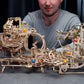 UGEARS 3D Wooden Puzzles for mature-themeds - Wooden Marble Run Tiered Hoist Model Kit - Advanced Wooden 3D Puzzle Model Building Kits - DIY Marble Race as Hobbies for Men and Women mature-themed Crafts - 315 Pcs