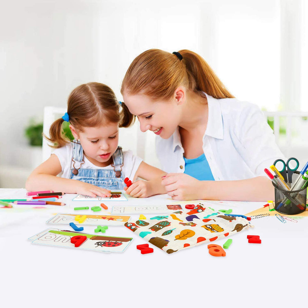 Sack of Letters Vocabulary Kids