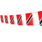 Trinidad Flag Trinidadian Flag,100Feet/76Pcs National Country World Pennant Flags Banner,Party Decorations Supplies For,Bar,Indo