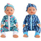 Sotogo 5 Sets Baby Doll Clothes Outfits Jumpsuits With Headbands For 14 To 17 Inch Baby Doll, 43Cm New Born Baby Doll, American 18 Inch Doll Clothes And Accessories