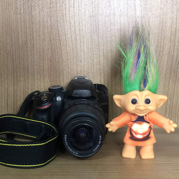 Lucky Troll Dolls,Vintage Troll Dolls Chromatic Adorable For Collections, School Project, Arts And Crafts, Party Favors - 7.5' Tall Colorful Hairs (Include The Length Of Hair)