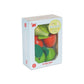 Le Toy Van - Wooden Honeybee Market Apples & Pears Crate | Perfect for Supermarket, Food Shop or Cafe Pretend Play | Great As A