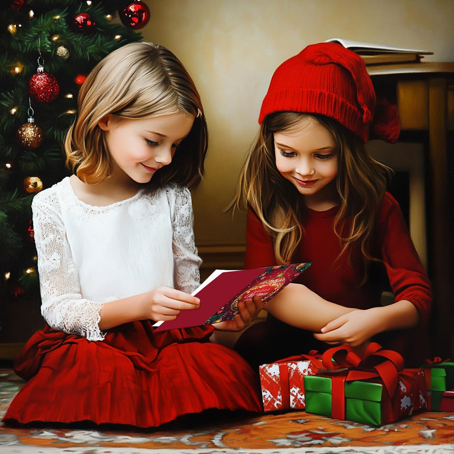 Enxhz 48 Pack Christmas Coloring Books Party Favors for Kids Girls Boys, Bulk Xmas Holiday Coloring Books, Xmas Stockings Goodie