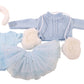 Gotz Skating Beauty Combo 5 Piece Outfit For 18 - 19'' Standing Dolls