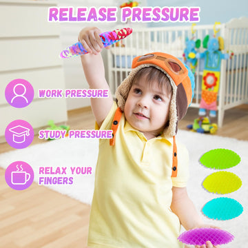 Fidget Worm Toy,3D Printing Elastic Worm Fidget Toys For Adults Kids,Squeeze Sensory Toys For Kids With Autism,Autism Sensory Pr
