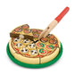 Melissa & Doug Pizza Party Wooden Play Food Set With 54 Toppings