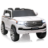 Two Seater Kids Ride On Truck, 12V Battery Powered Electric Vehicle w/Remote Control, 3 Speeds, Led Lights, Music & Horn, Spring