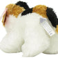Aurora® Adorable Mini Flopsie™ Esmeralda™ Stuffed Animal - Playful Ease - Timeless Companions - White 8 Inches
