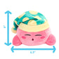 Club Mocchi-Mocchi- Kirby Plush - Sleeping Kirby Plushie - Easter Basket Stuffers - Squishy Kirby Plushies - 6 Inch