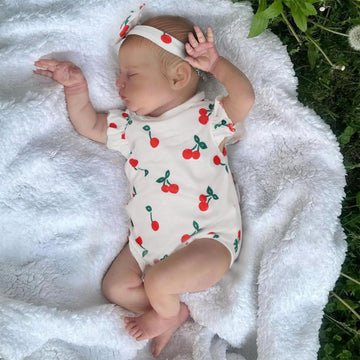 Ksbd Realistic Reborn Baby Dolls - 20 Inch Real Life Newborn Baby Laura, Lifelike Girl Baby Doll With Gift Box, Sleeping Weighte
