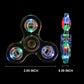 Scione Led Fidget Spinner, 1 Clear Rainbow Spinner, Light Up Toy For Kids, Adhd Anxiety Reducer, Glow In The Dark, Return Gift,