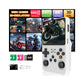 R36S Handheld Game Console  3.5 IPS Screen Retro Game Emulator with Open Source System  Portable Video Gaming Player with Built in 3000+ Games  64GB TF Card  Gift for mature-themeds Teens Kids  White