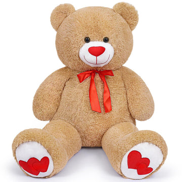 Yeqivo Giant Teddy Bear Big Cuddly Toys Plush Big Plush Toy Bear Giant Teddy Bear For Girlfriend Kids Christmas Valentine'S Day