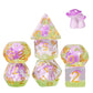UDIXI Mushroom DND Dice Set, 7 Piece D&D Polyhedral RPG Dice for Dungeons and Dragons Role Playing Game and Other Tabletop Games