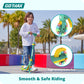 Gotrax K03 Kick Scooter For Kids, 5'' Led Lighted Wheels And Adjustable Handlebars, Lightweight Design And Anti-Slip Deck, Max L
