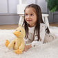 Apricot Lamb Plush Corduroy Duck Stuffed Animal, Soft Cuddly Toy, 8.5 Inches, Small, Perfect for Children