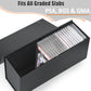 Psa Graded Card Storage Box, Psa Graded Card Storage Holder Container Slabs Box - 1 Pack
