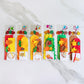 Winlyn 36 Sets Fall Craft Kits Fall Crafts DIY Fall Leaf Bookmarks Decorations Art Sets Autumn Maple Leaf Glitter Leaf Foam Stic